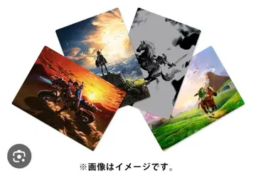 젤다의 전설 클리어 파일 4장 세트