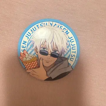 주술회전 코스모 월드 캔뱃지 고죠 사토루