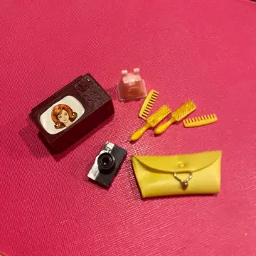 빈티지 바비용 잡화 세트 마텔 백 옷 갈아입히기 인형 레트로