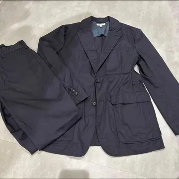 ENGINEERED GARMENTS 네이비 캐주얼 수트 셋업