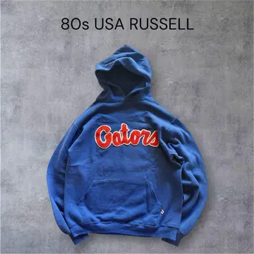 80s USA제 Russell GATORS 러셀 후드 맨투맨 M