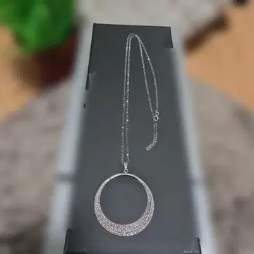 이탈리안 빈티지 SV925 원형 펜던트 목걸이