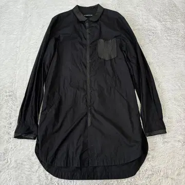 Diet butcher slim skin 15aw 롱 셔츠 가죽