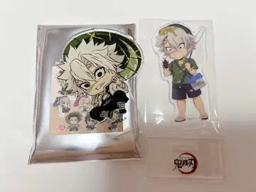 귀멸의 칼날 아크릴 스탠드 여름방학 시나즈가와 사네미 뻬땅코 와가사
