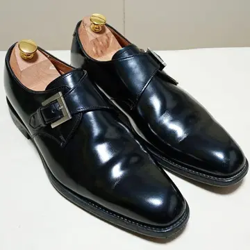 REGAL 리갈 싱글 몽크 스트랩 블랙 26.5EEE 가죽 신발