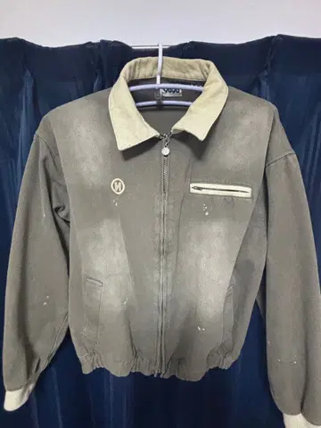 9090 빈티지 라이크 덕 블루종 카키 XL