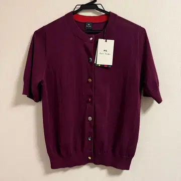 미사용 새상품 PS 폴 스미스 믹스 버튼 가디건 상의