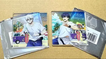 블루 록 문구 카페 아크릴 코스터 나기 세이시로 이사기 요이치 2개 세트