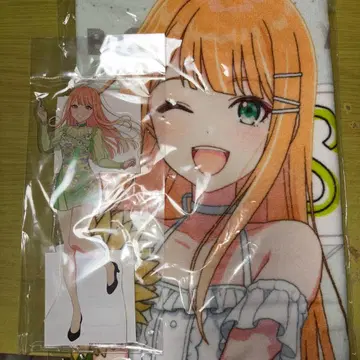 학원 아이돌 마스터 시운 세이카 타월 아크릴 스탠드 세트 미개봉품