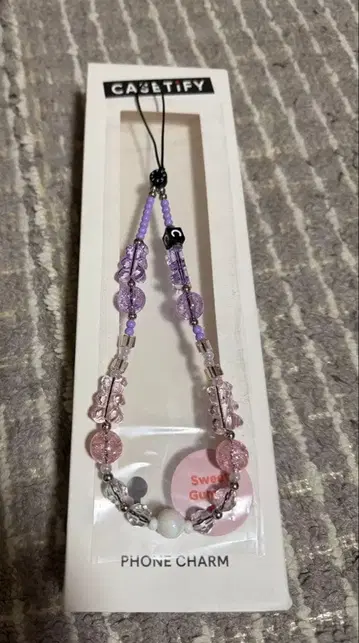 CASETiFY 폰 참 퍼플 핑크