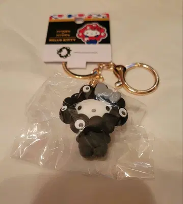 [ 2025 간사이 엑스포 ] 키티 블랙 미야쿠미야쿠 키링 한정판 산리오