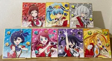 좀비랜드 사가 EXPO 금박 미니 색지 컴프 7장 세트