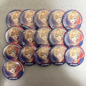 나루세 나루 J1 콜라보 FC 도쿄 캔뱃지