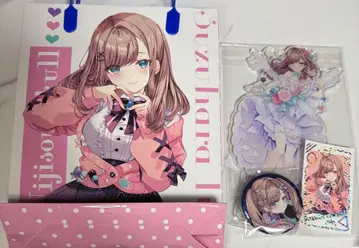 니지소사쿠 11 스즈하라 루루 굿즈 세트 동동이 고양이 효나