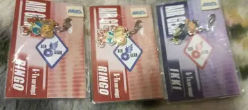 에어 기어 지퍼 액세서리 잇키&사과 더블리 3종 세트