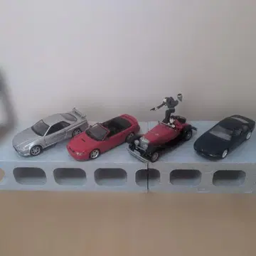 스포츠카 미니카 4대 세트