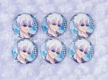 주술회전 라메키라 캔뱃지 고죠 사토루