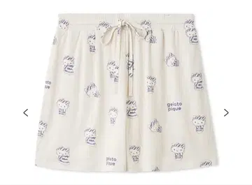 산리오 하우스 젤라피케 올 패턴 숏팬츠 OWHT