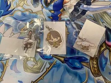 이코라부 캡슐 사사키 마이카 메지루시 키링 3종 세트