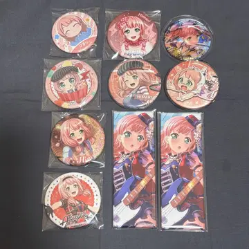 뱅드림 우에하라 히마리 캔뱃지 묶음 판매