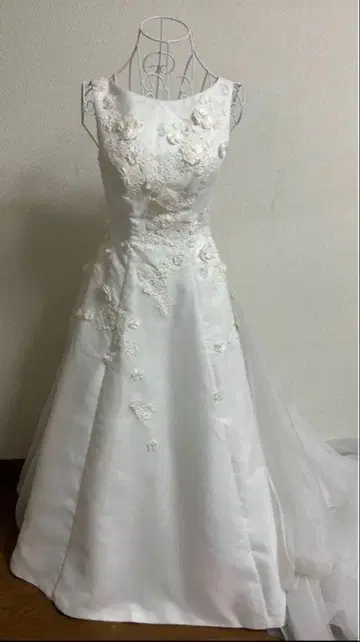 웨딩 드레스 A 라인 9호