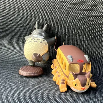 토토로와 고양이 버스 피규어 세트 토미카