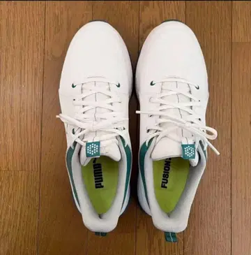 PUMA FUSION X 골프화 화이트/그린