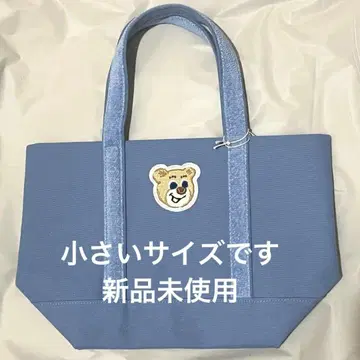 미사용 새상품 올드 테디 와펜 토트백 라이트 블루 페이러