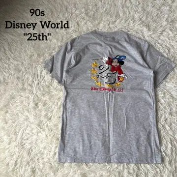 90s 디즈니 월드 25주년 기념 티셔츠