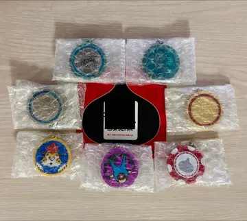 드래곤 퀘스트 워크 메달 키링 7종 세트