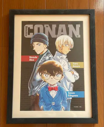 명탐정 코난 액자 아트 코난&아카이&아무로