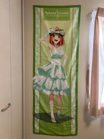 가격 인하했습니다. 5등분의 신부 요츠바 피규어 태피스트리 캠퍼스 등