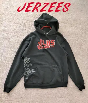 JERZEES 저지 vintage 후드 맨투맨