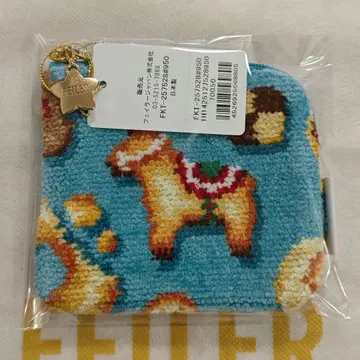 페이러 피카타임 카드 파우치 터콰이즈 블루 미사용 새상품