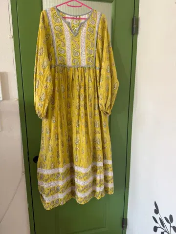 TTITICACA 페이즐리 무늬 롱 원피스 F 사이즈