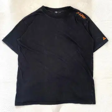 여왕벌 티셔츠 밴티 로고 자수 코튼 100% 락밴드 블랙 L