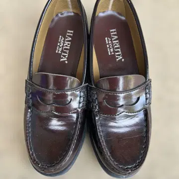 HARUTA 다크 브라운 로퍼 일본제 22.5