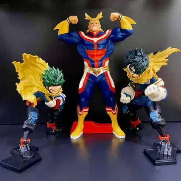 나의 히어로 아카데미아 피규어 세트 3체 미도리야 이즈쿠 올마이트