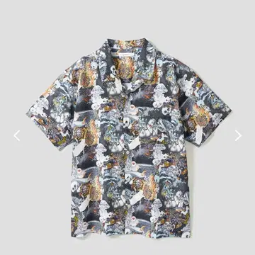 graniph 그라니프 미즈키 시게루 게게게의 키타로 빅 실루엣 셔츠