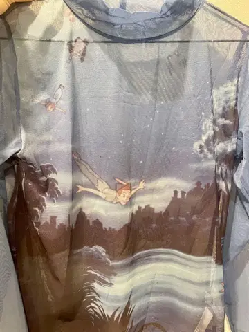 merry jenny 피터팬 긴팔 시스루 셔츠