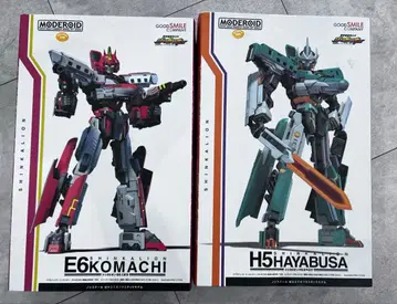 MODEROID 신칸센 변형 로봇 신카리온 E5 하야부사 E6 코마치