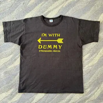 WAREHOUSE JHON GLUCKOW T셔츠 XL 흑먹색