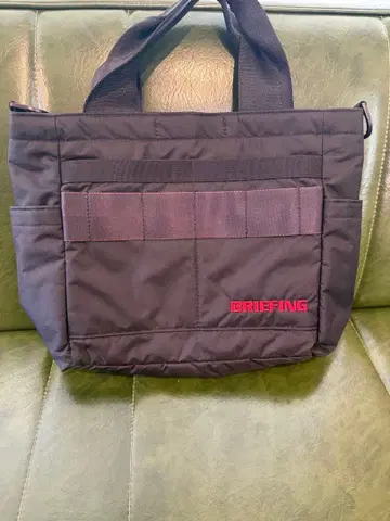 BRIEFING 블랙 토트백 골프 브리핑 숄더