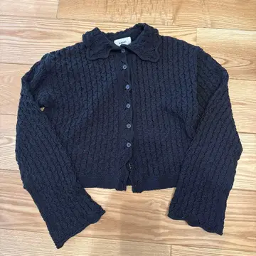 마차트 크로셰 레이스 가디건