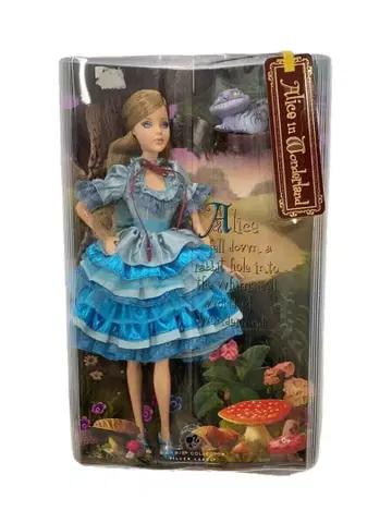바비 앨리스 원더랜드 앨리스 인형 실버 라벨