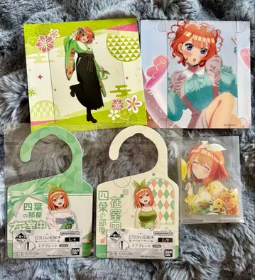 5등분의 신부 제일복권 따뜻함을 나누는 나카노 요츠바 묶음 판매