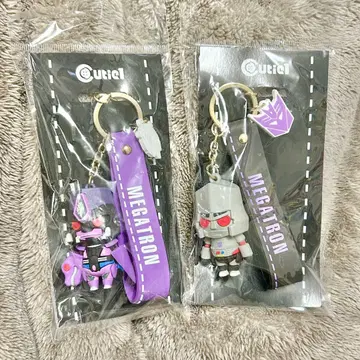 cutie1 트랜스포머 러버 키링 메가트론 세트