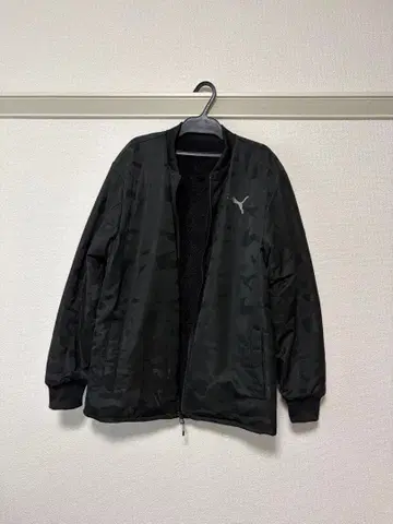 PUMA 블랙 보아 블로존 리버서블 자켓