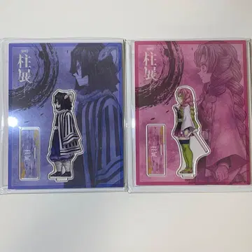 귀멸의 칼날 기둥전 아크릴 스탠드 이구로 오바나이 칸로지 미츠리 오바미츠