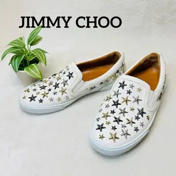 JIMMY CHOO 지미추 스타 스터드 슬립온 별 모양